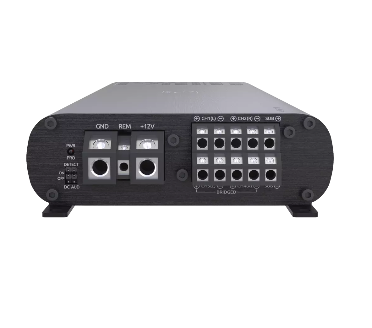 Wavtech LINK1000.5PLUS Amplifier (4 x 75W + 1 x 300W RMS - Class D 5-Channel)