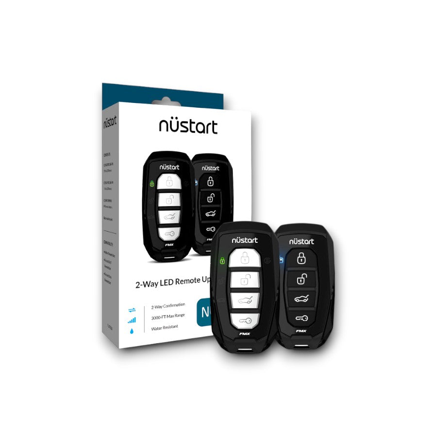 NuStart NU7504 Key Fob Kit, 2-Way, 3000 Foot Range