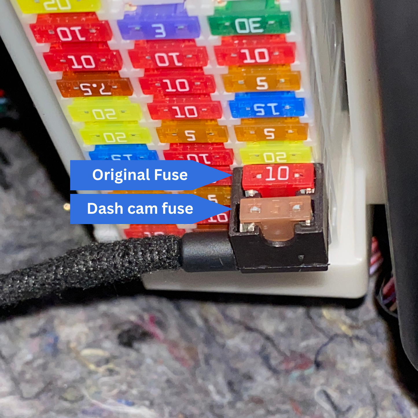 12 Volt Automotive Add-a-circuit Fuse Taps With Circuit Protection | ATC | ATM |ATMLP (Low Profile)| ATZ (Micro2 | ATW (Micro3)