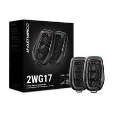 Compustar RF-2WG17-FM Key Fob Kit, 2-Way LED + 1-Way LED, 3000 Foot Range