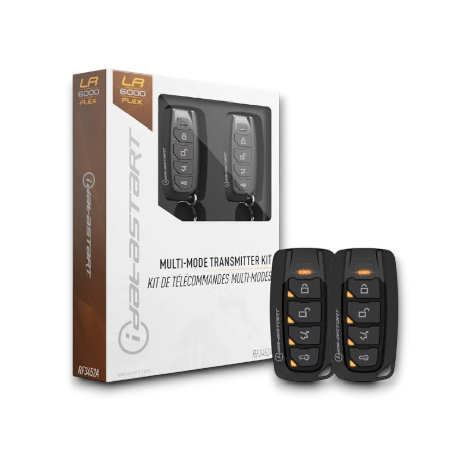 iDatastart RF3452AE Key Fob Kit, 2-Way LED + 2-Way LED, 6000 Foot Range