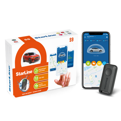 Starline S9-4G-NA Anti-Theft & Security System with GPS Tracking and Smartphone App