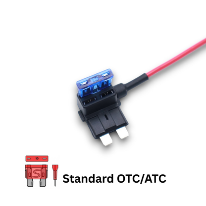 12 Volt Automotive Add-a-circuit Fuse Taps With Circuit Protection | ATC | ATM |ATMLP (Low Profile)| ATZ (Micro2 | ATW (Micro3)