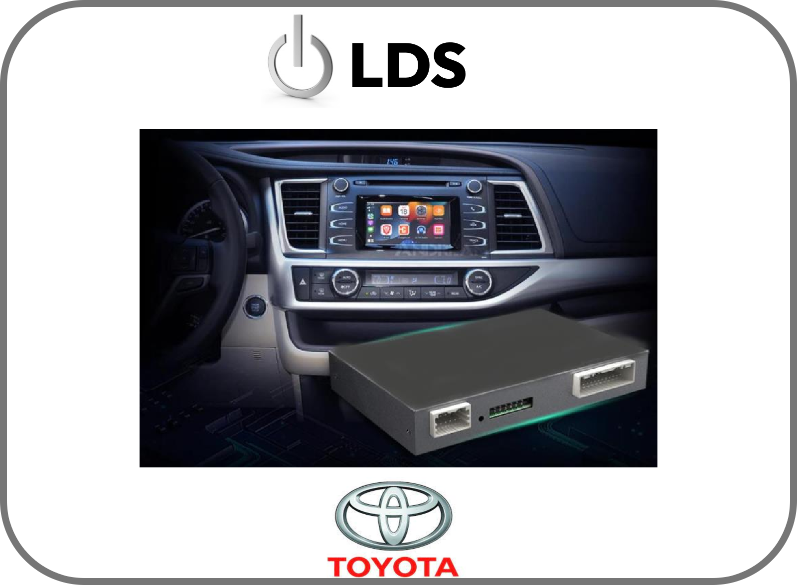 LDS Toyota Wireless CarPlay & Android Auto Interface 2026