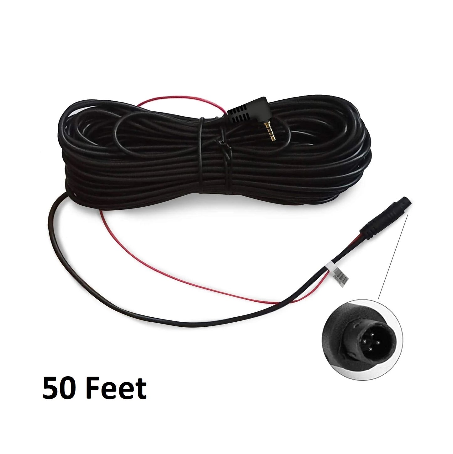 Wolfbox Rear Camera Camera Extension Cable - 33/55 Feet (10/16.75 Meter)