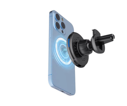 LDS 15W Magsafe Wireless Phone Car Charger and Air Vent Mount