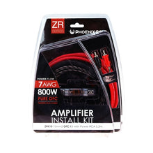 Phoenix Gold ZRK10 7 Gauge Oxygen Free Copper (OFC) Amplifier Wiring Kit