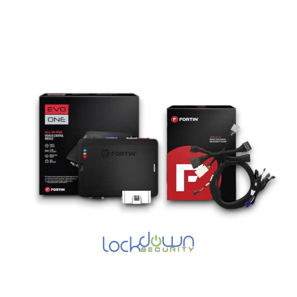 Fortin EVO-ONE Remote Starter with Fortin THAR-TOY13 Plug and Play Harness ⭕ DECRYPTOR Required