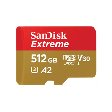 SanDisk Extreme 512GB MicroSD Memory Card | SDSQXAV-512G-GN6MA