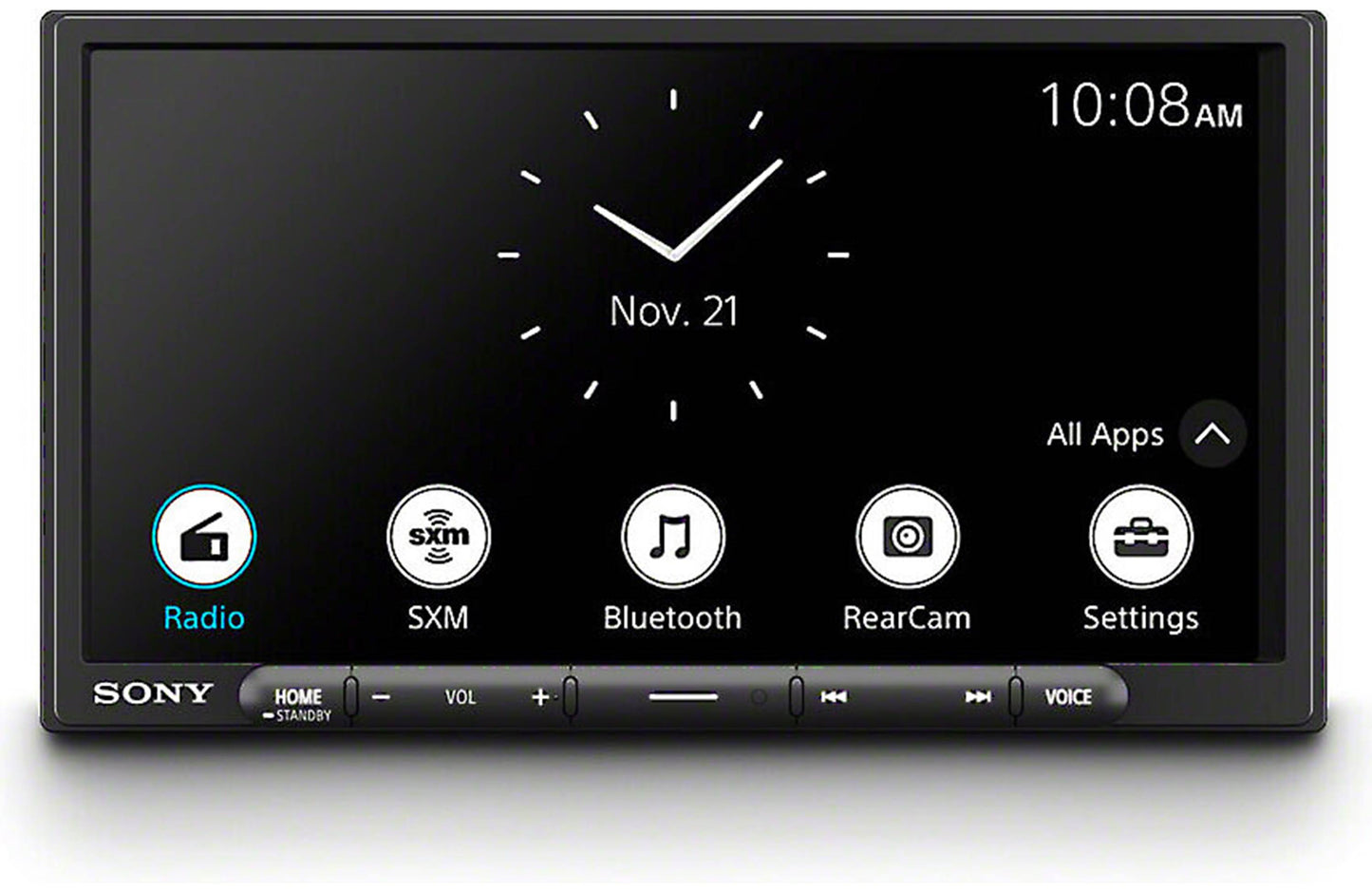 Sony XAV-AX3700 Multimedia Receiver, 6.95", Apple CarPlay, iDatalink Maestro compatibility, sound customization and more.