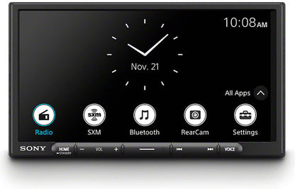 Sony XAV-AX3700 Multimedia Receiver, 6.95", Apple CarPlay, iDatalink Maestro compatibility, sound customization and more.
