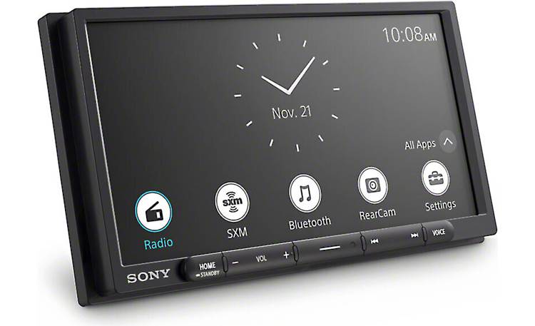 Sony XAV-AX3700 Multimedia Receiver, 6.95", Apple CarPlay, iDatalink Maestro compatibility, sound customization and more.