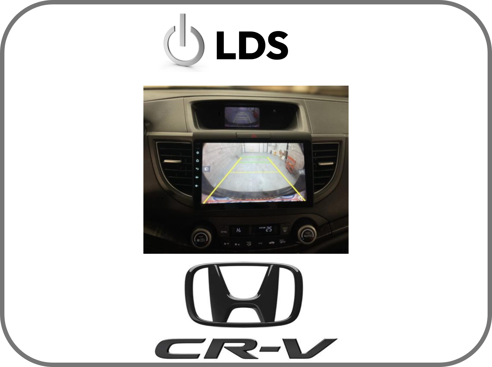 LDS CRV-CAM 2011 - 2016 Honda CR-V Back Up Camera IMID Retention Harness