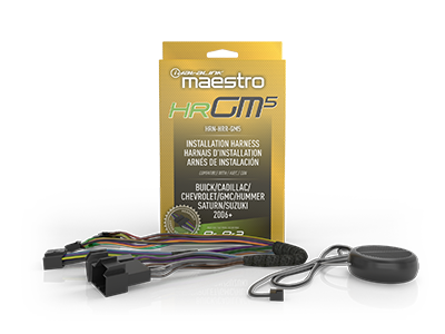 Idatalink Maestro HRN-HRR-GM5 GM Plug & Play T-Harness - Lockdown Security