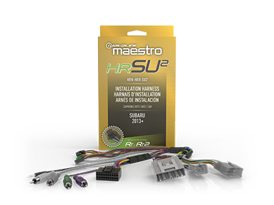 Idatalink Maestro HRN-HRR-SU2 Subaru Plug & Play T-Harness - Lockdown Security