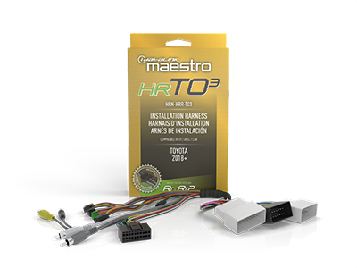 Idatalink Maestro HRN-HRR-TO3 Toyota Plug & Play T-Harness - Lockdown Security
