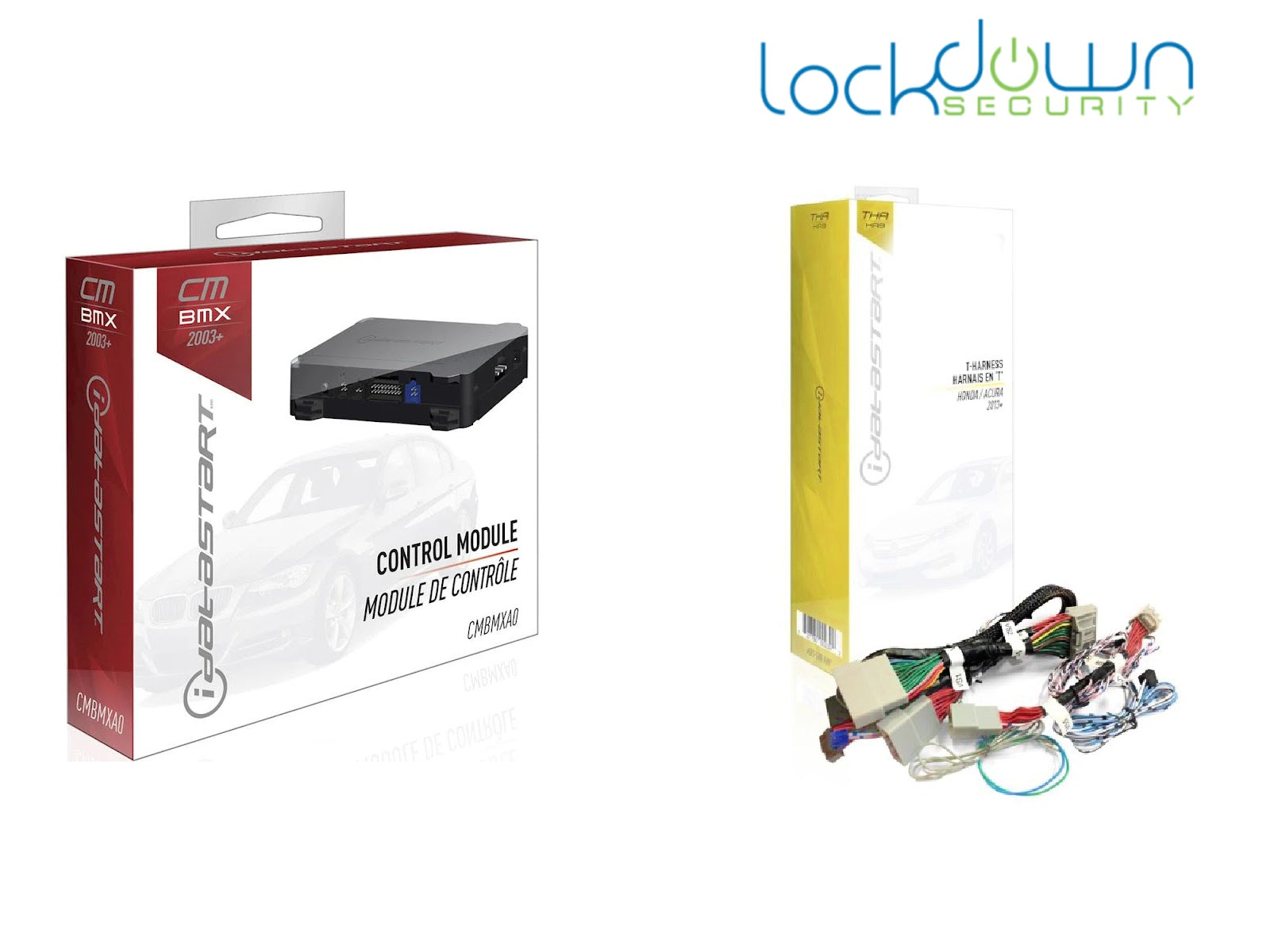 iDatastart BMX with BM1 Plug and Play Harness - Lockdown Security