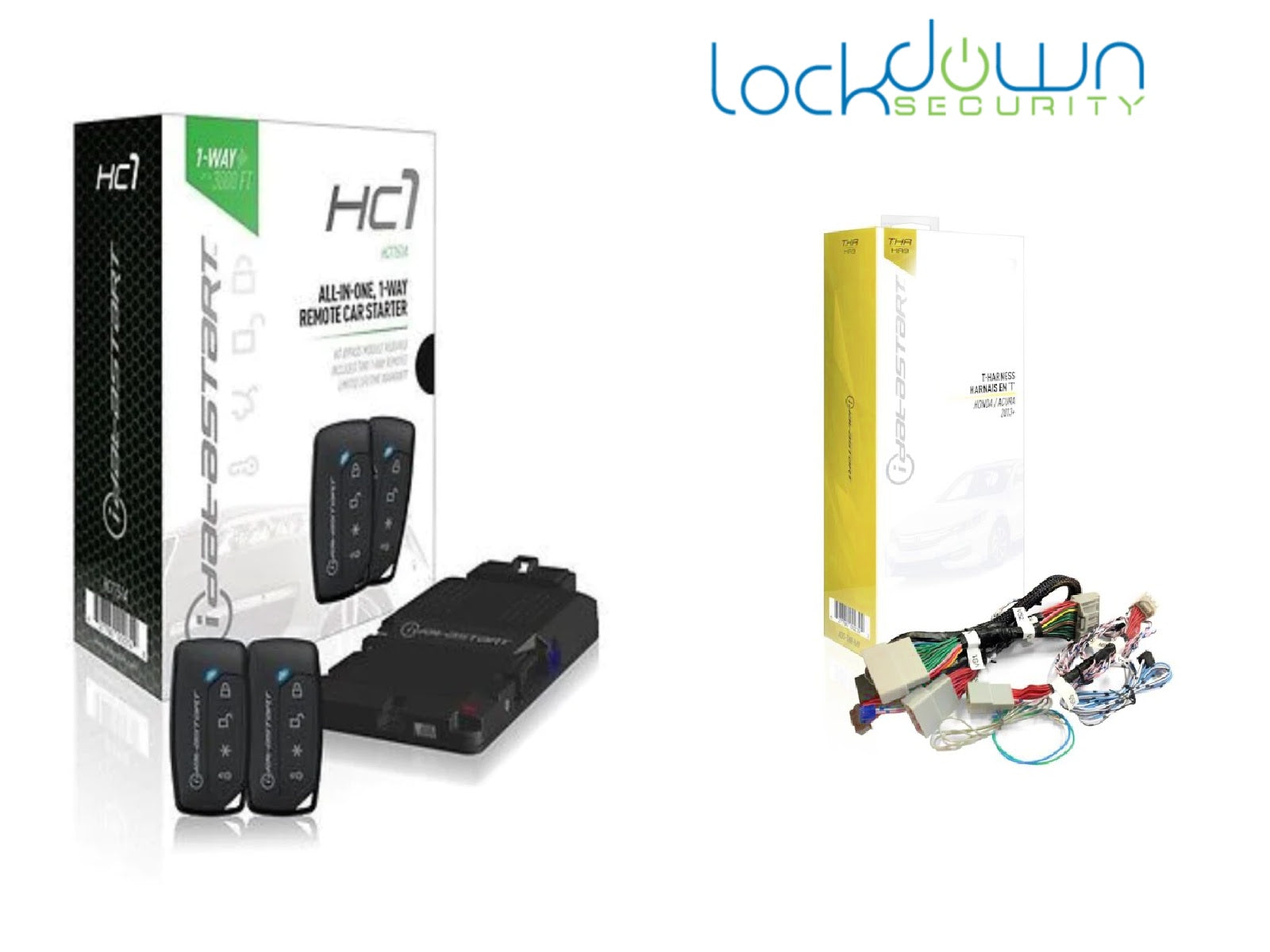 iDatastart HC1 with TL7 Plug and Play Harness - Lockdown Security