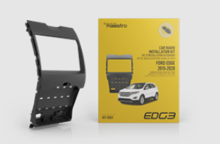 iDatalink Maestro KIT-EDG3 2015 - 2020 Ford Edge Double DIN Dash Kit - Lockdown Security