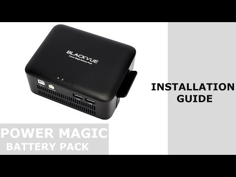 [Installed Bundle] Blackvue  B-112 Power Magic Battery Pack