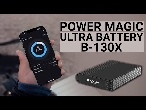 [Installed Bundle] Blackvue B-130X Dashcam Battery with Bluetooth App