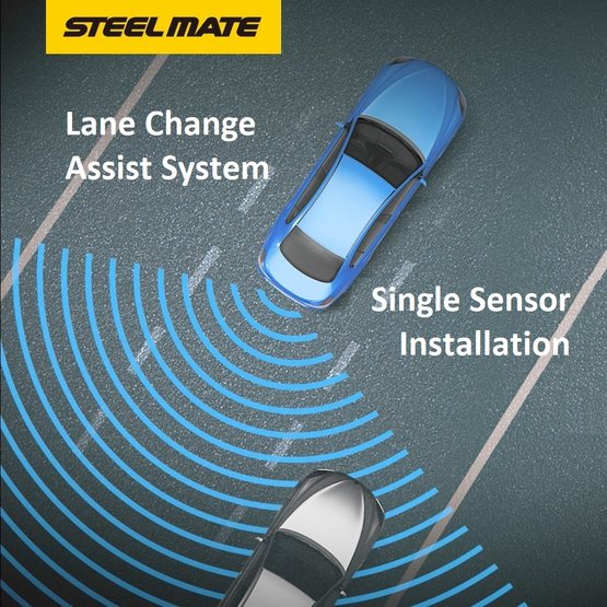 Steelmate SBS-2 Blind Spot Detection Kit with Radar Sensor