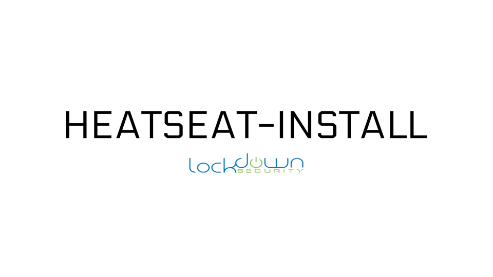 Heated Seat Integration, Price PER Seat, HEATSEAT-Install