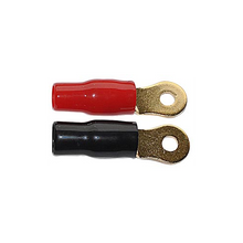0 Gauge Gold Ring Terminals | 0R-516G - Lockdown Security