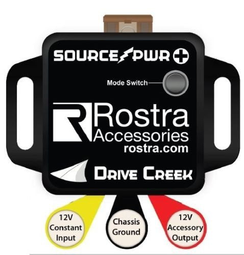 Rostra 250-2951 SourcePWR Plus 12V 7.5 Amp Intelligent Accessory Power Supply - Lockdown Security