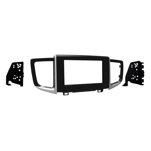 Metra 95-7811HG 2016 - 2020 Honda Ridgeline and 2016 - 2018 Honda Pilot Double DIN Dash Kit | High Gloss Black Colour - Lockdown Security