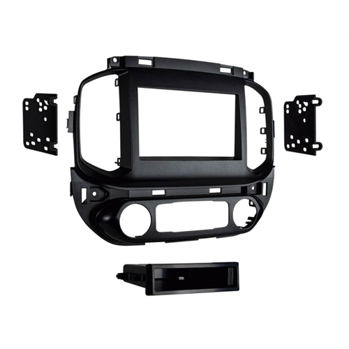Metra 99-3016G 2015 - Up Chevrolet Colorado Single and Double DIN Dash Kit - Lockdown Security
