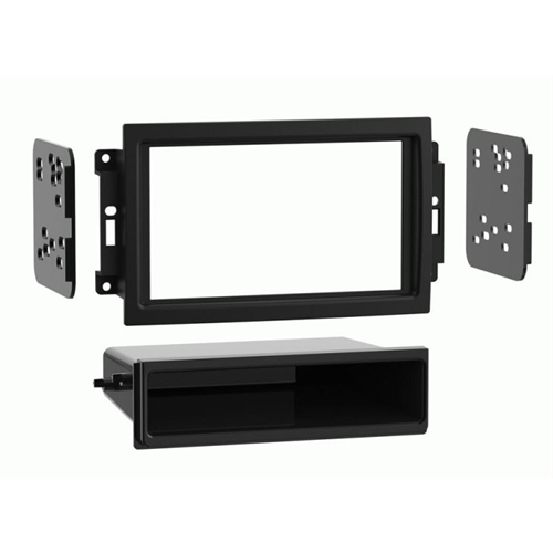 Metra 99-6510 Chrysler/Dodge/Jeep Single and Double DIN Dash Kit - Lockdown Security