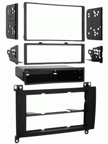 Metra 99-6512 Mercedes Benz Metris and Sprinter 2007-Up Mount Kit Double Din Dash Kit - Lockdown Security