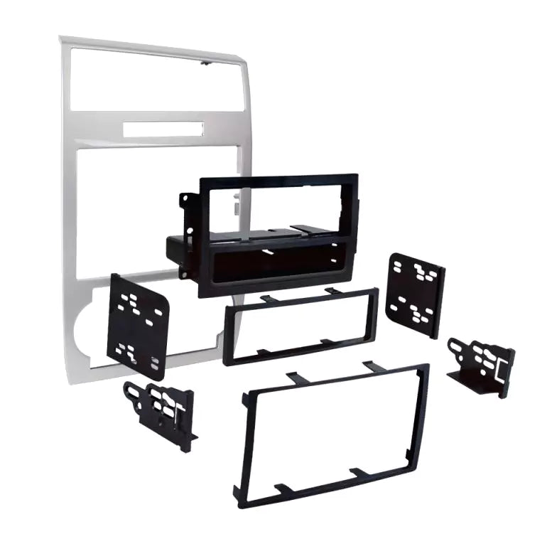 Metra 99-6519S Dodge Charger / Magnum Single/Double DIN Dash Kit | Silver - Lockdown Security