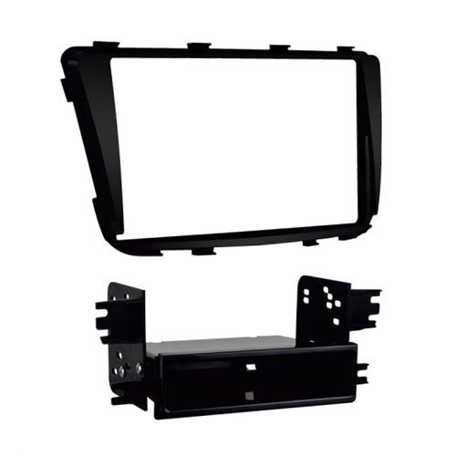 Metra 99-7347B 2012 - Up Hyundai Accent Single and Double DIN Dash Kit - Lockdown Security