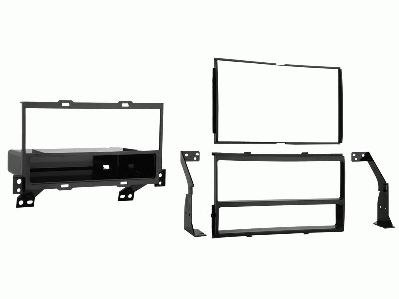 Metra 99-7422 2007-Up Nissan Sentra Double and Single DIN Dash Kit - Lockdown Security