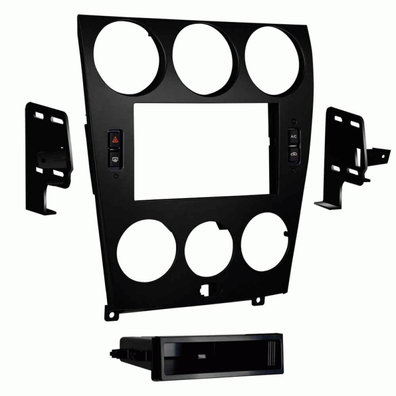 Metra 99-7524B 2006 - 2008 Mazda6 Single and Double DIN Kit - Lockdown Security
