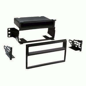 Metra 99-7610HG Nissan Versa/Juke Double and Single DIN Mounting Kit - Lockdown Security