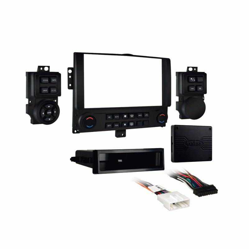 Metra 99-7620B 2008 - 2012 Nissan Pathfinder | 2008 - 2015 Nissan Armada Single and Double Din Dash Kit - Lockdown Security