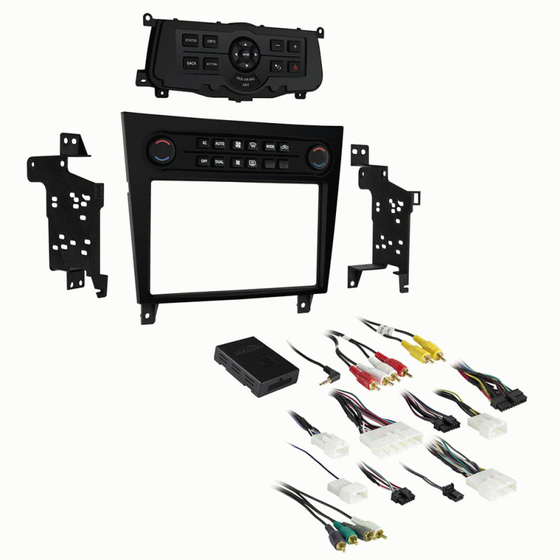 G35 double din on sale dash kit