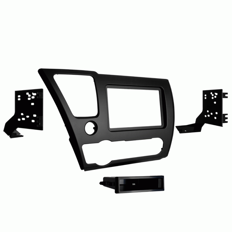 Metra 99-7882B 2013 - 2015 Honda Civic Single and Double DIN Dash Kit - Lockdown Security