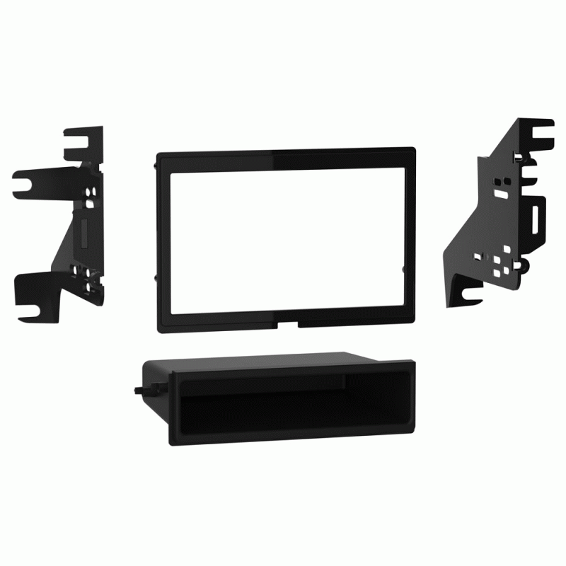 Metra 99-8731 2019-Up Mercedes Benz Sprinter/non-touchscreen Double and Single DIN Mounting Kit - Lockdown Security