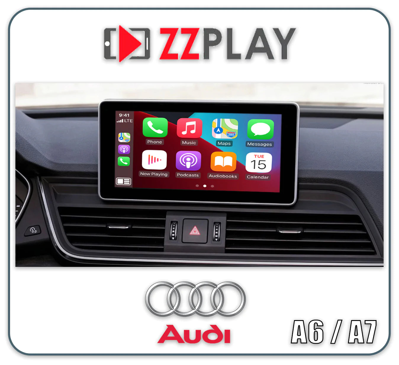 ZZ-2 IT3-MIB2-A6/A7 Wireless CarPlay and Android Auto Interface - Lockdown Security