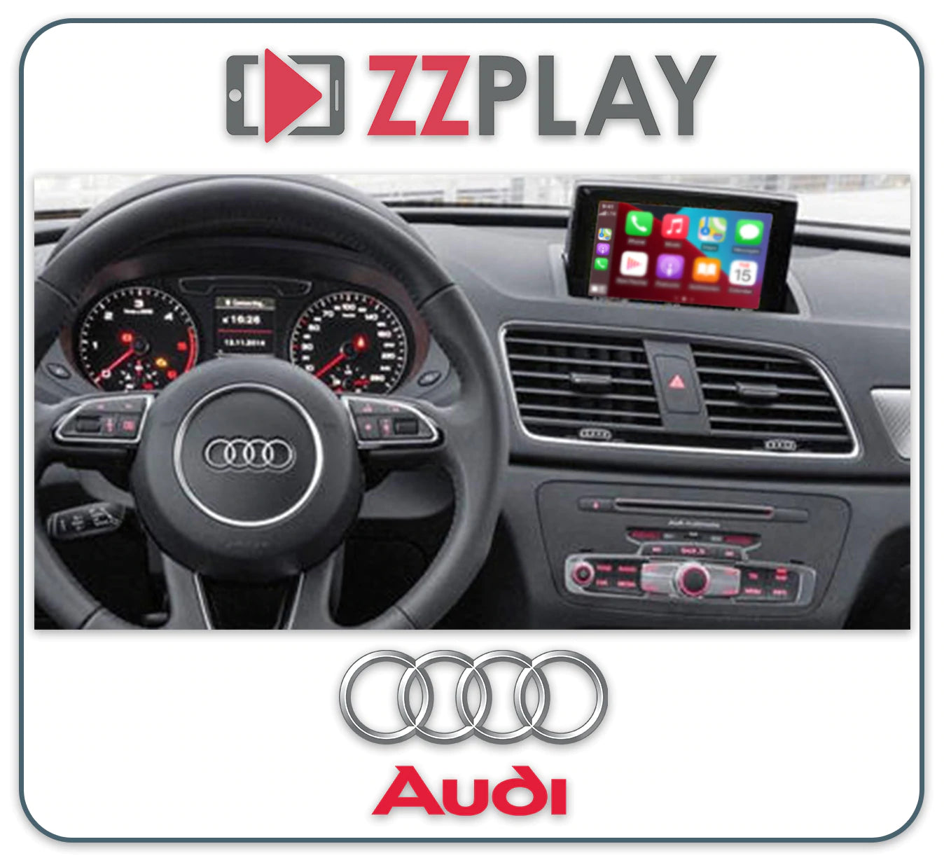 ZZ-2 IT3-MMI3G-Q3 Wireless CarPlay and Android Auto Interface | Non-NAV - Lockdown Security