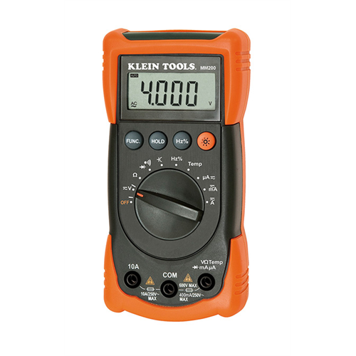 Klein Tools LY-MM200 Auto Ranging Digital Multimeter - Lockdown Security