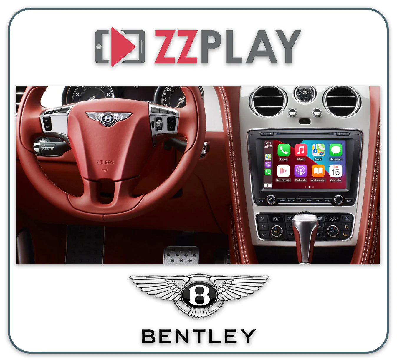 ZZ-2 IT2-BNT Wireless CarPlay and Android Auto Interface - Lockdown Security