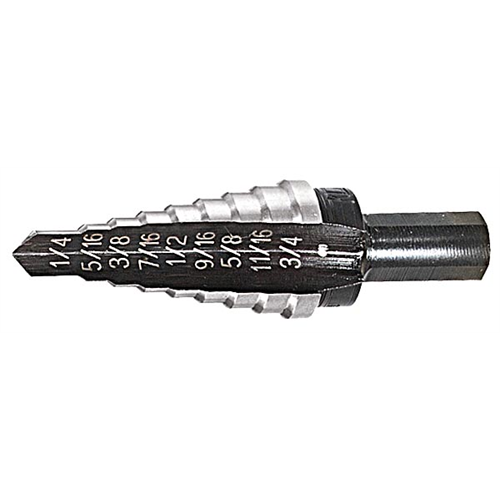 Unibit-3 Multi-Step Drill Bit (#3 - 1/4" to 3/4") - Lockdown Security