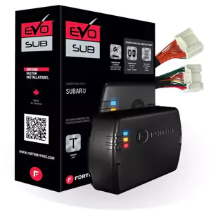 Fortin EVO-SUBT4 Plug and Play Remote Starter for Subaru | PUSH BUTTON Start Vehicles - Lockdown Security