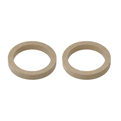 FM-SR8 MDF Speaker Ring Pair | 8" Diameter x 1/2" Thick - Lockdown Security