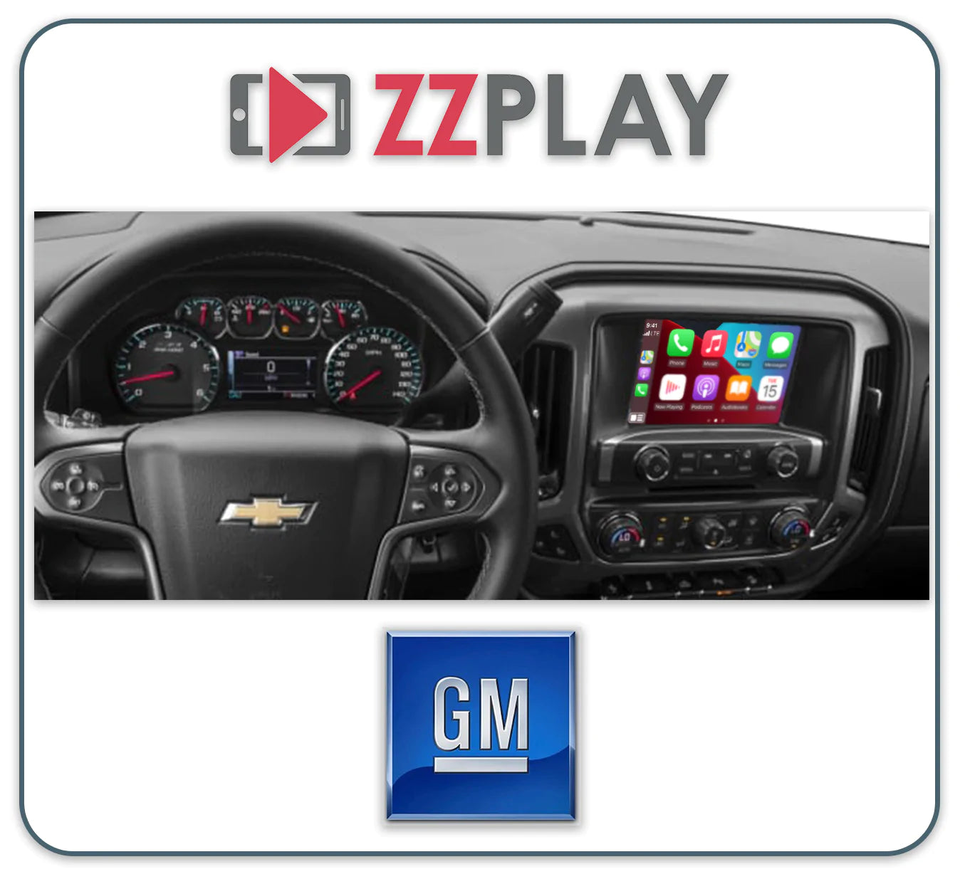 ZZ-2 IT2-MYLINK Wireless CarPlay and Android Auto Interface - Lockdown Security